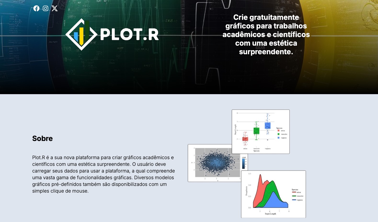 Aplicação web para geração de gráficos dinâmicos a partir de dados personalizados